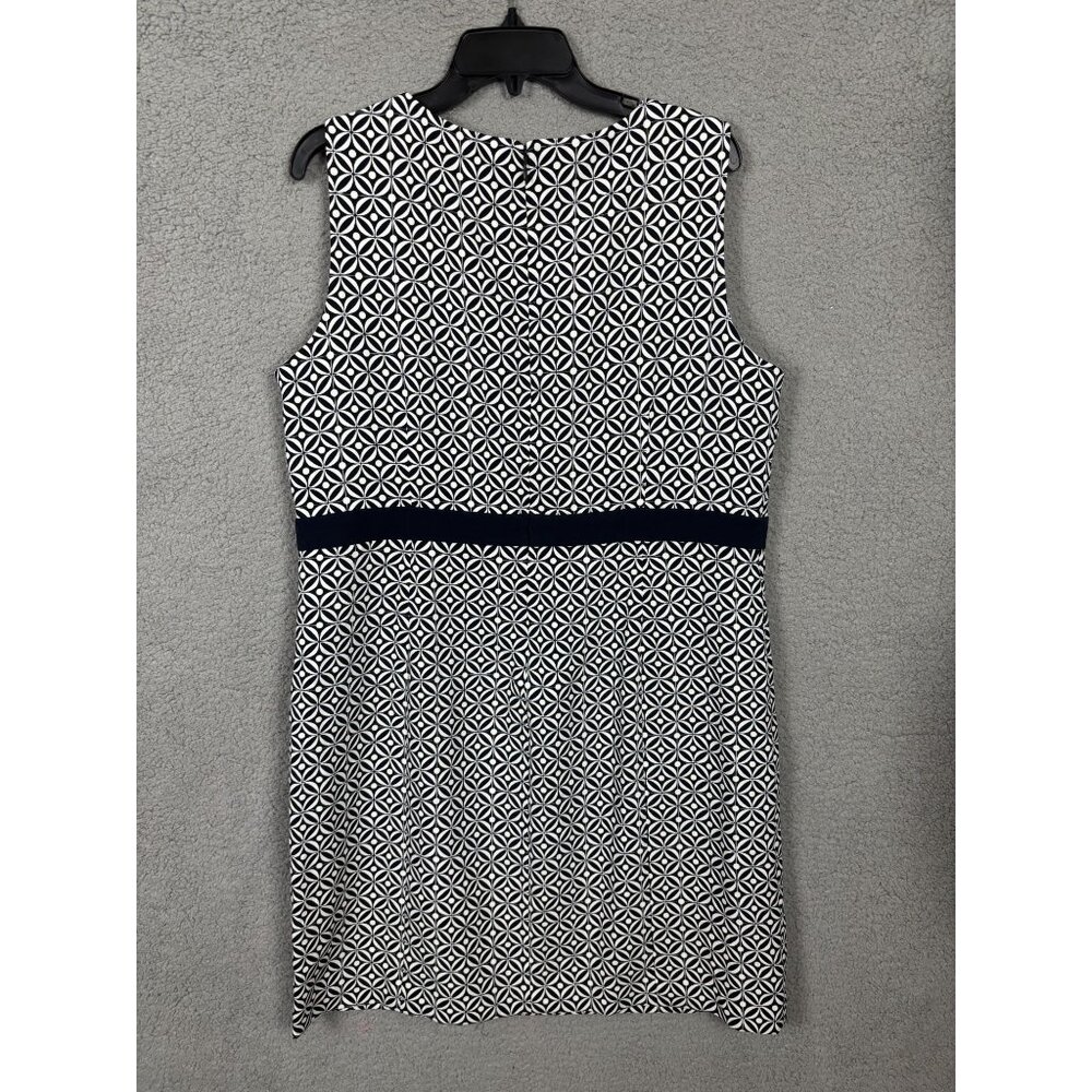 Tommy Hilfiger Women's Geometric Printed Sleeveless Sheath Dress 16 NWOT's. - Picture 3 of 7